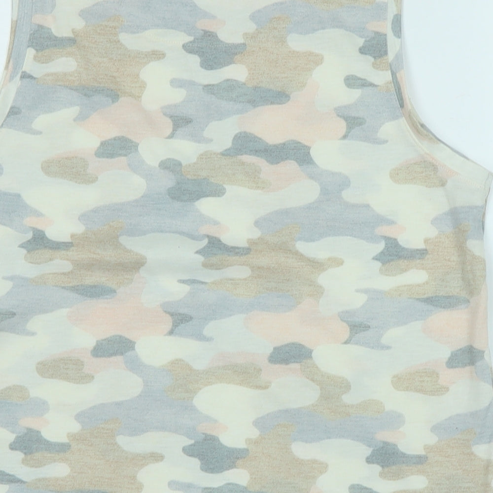 Womens UK Size 10 Marks and Spencer Multicoloured Basic Tank