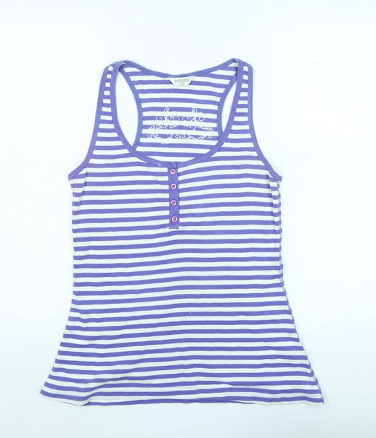 Womens UK Size 12 editions Purple Tunic T-Shirt