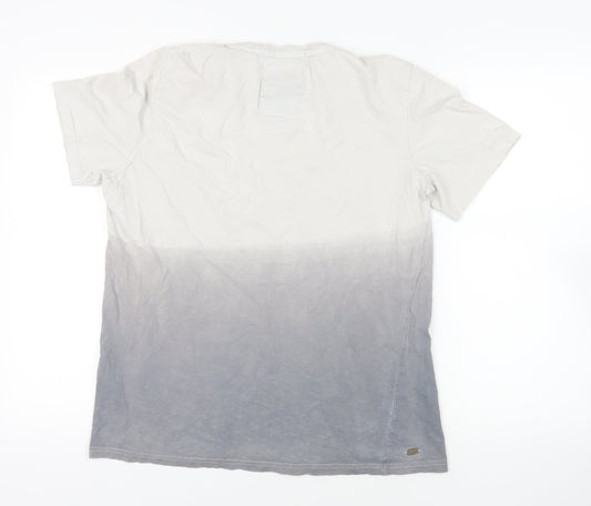 Tokyo Laundry Grey Graphic Print T-Shirt, L