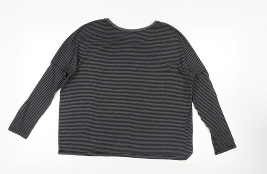 Womens UK Size S Bench Grey Basic T-Shirt