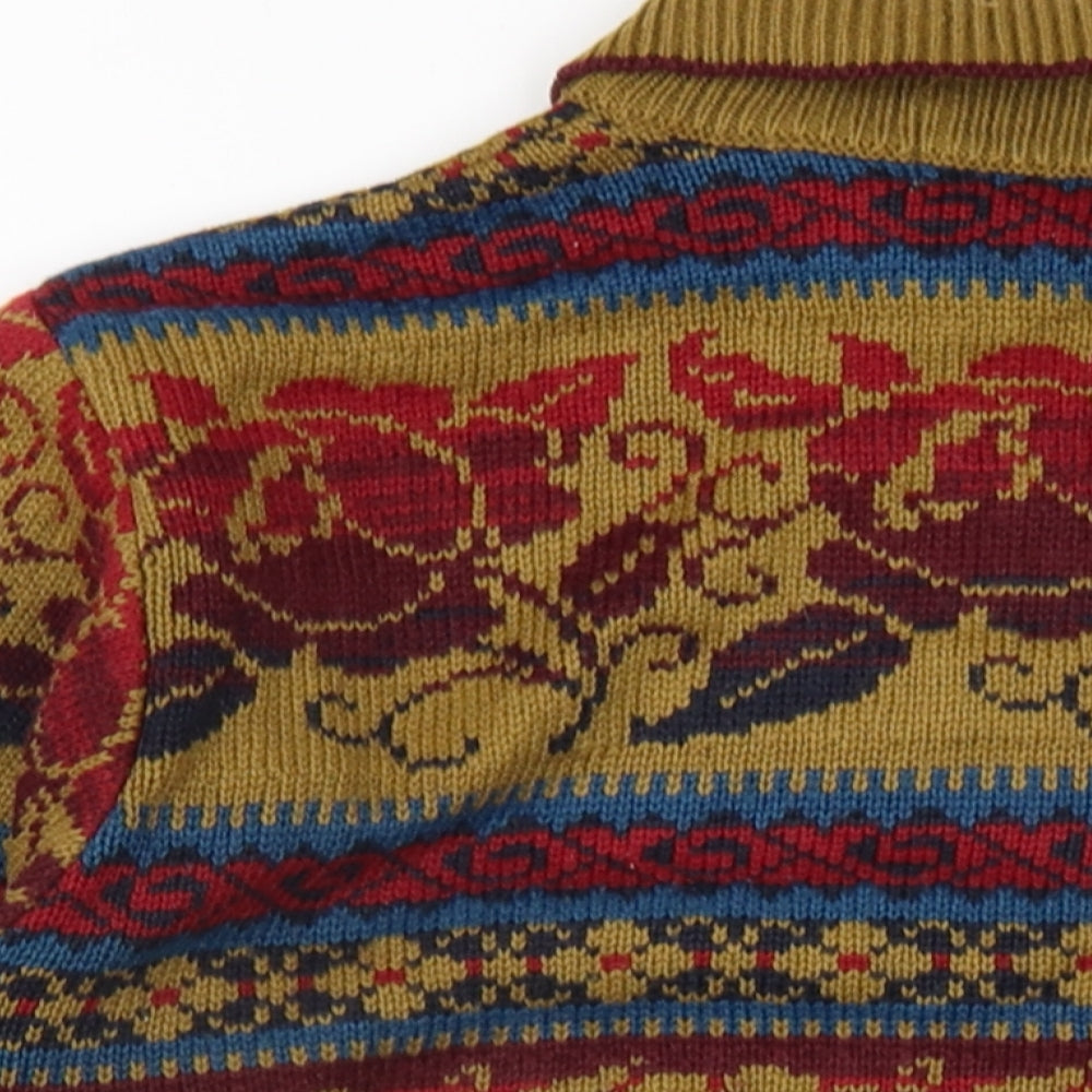 Womens UK Size 8 St Michael Multicoloured Pullover Jumper