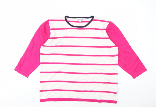 Womens UK Size XL Paramour Pink Pullover Jumper