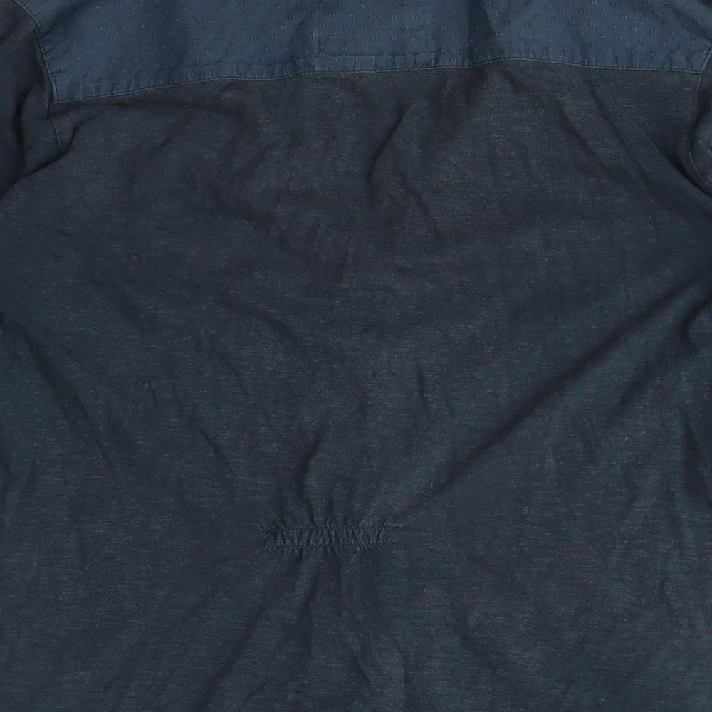 Womens UK Size 10 Mistral Blue Basic T-Shirt
