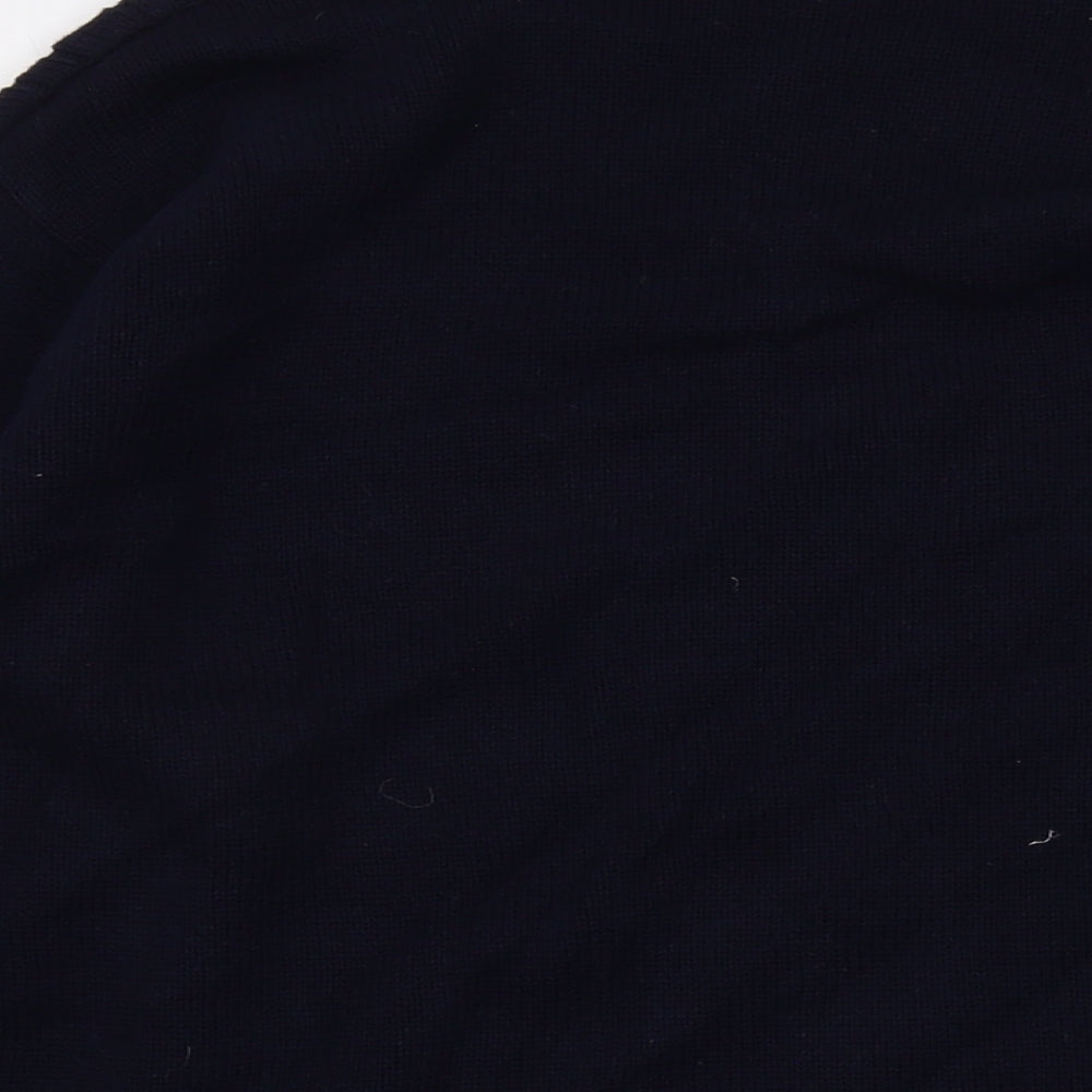 Womens UK Size L Jumper Blue Pullover Jumper