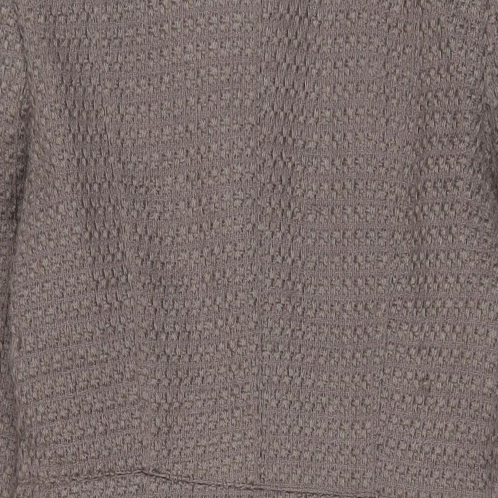 Womens UK Size 10 BHS Brown Overcoat