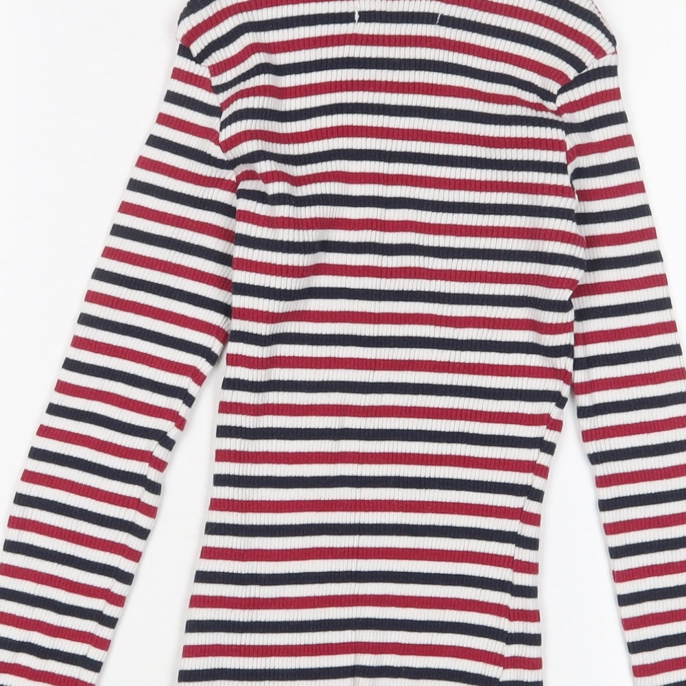 Womens UK Size M Brave Soul Multicoloured Pullover Jumper