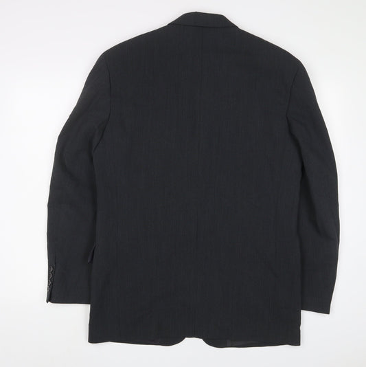 Mens UK Size 38 REMUS Regular Grey Suit Jacket
