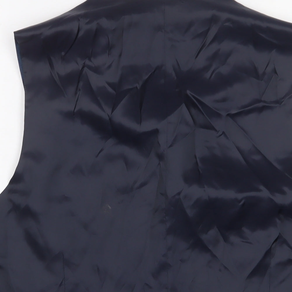 Mens UK Size 44 Lambretta Regular Blue Suit Jacket