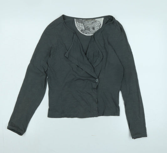 Womens UK Size XS Sandwich Grey Jacket