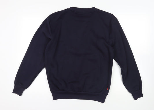 Mens UK Size S Slazenger Blue Pullover Sweatshirt