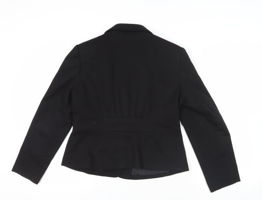 Precis Black Blazer Women Size 14 Classic Style