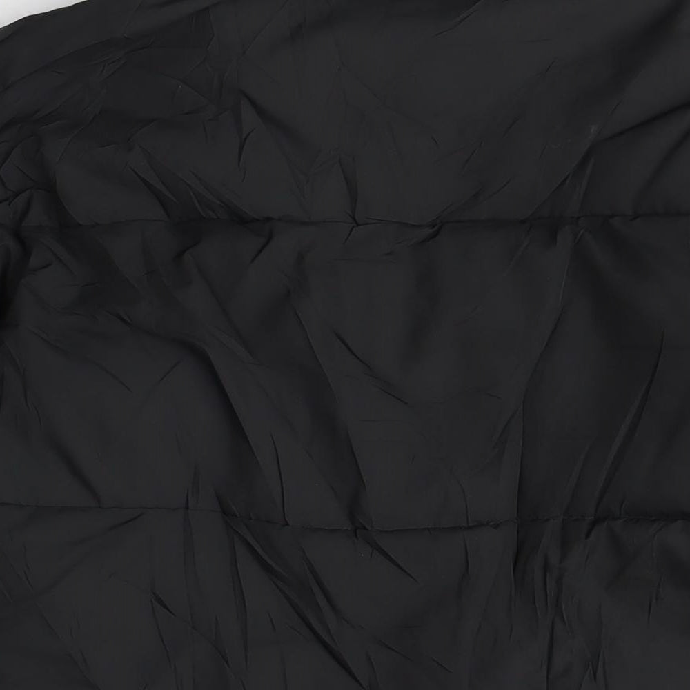 Womens UK Size XS Bershka Black Puffer Jacket