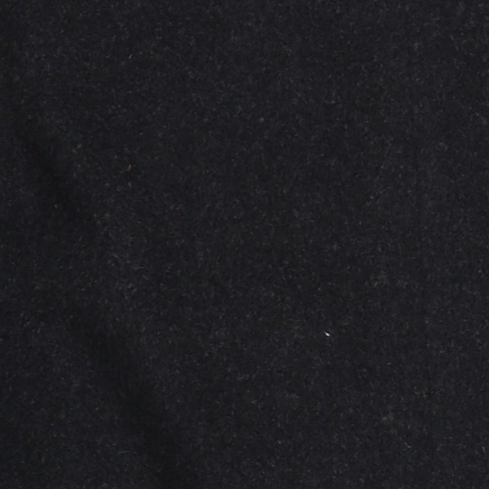 Mens UK Size L Hodges Black Overcoat