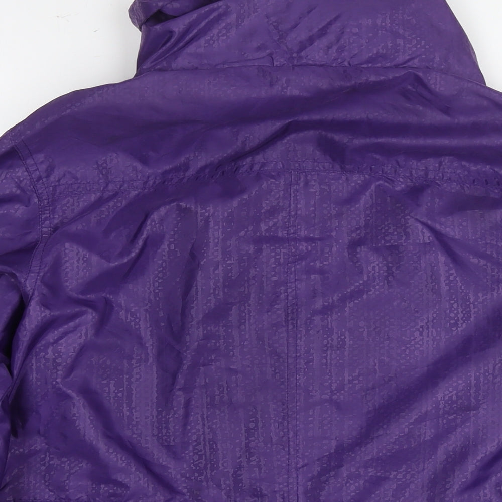 Womens UK Size 12 EWM Purple Rain Coat