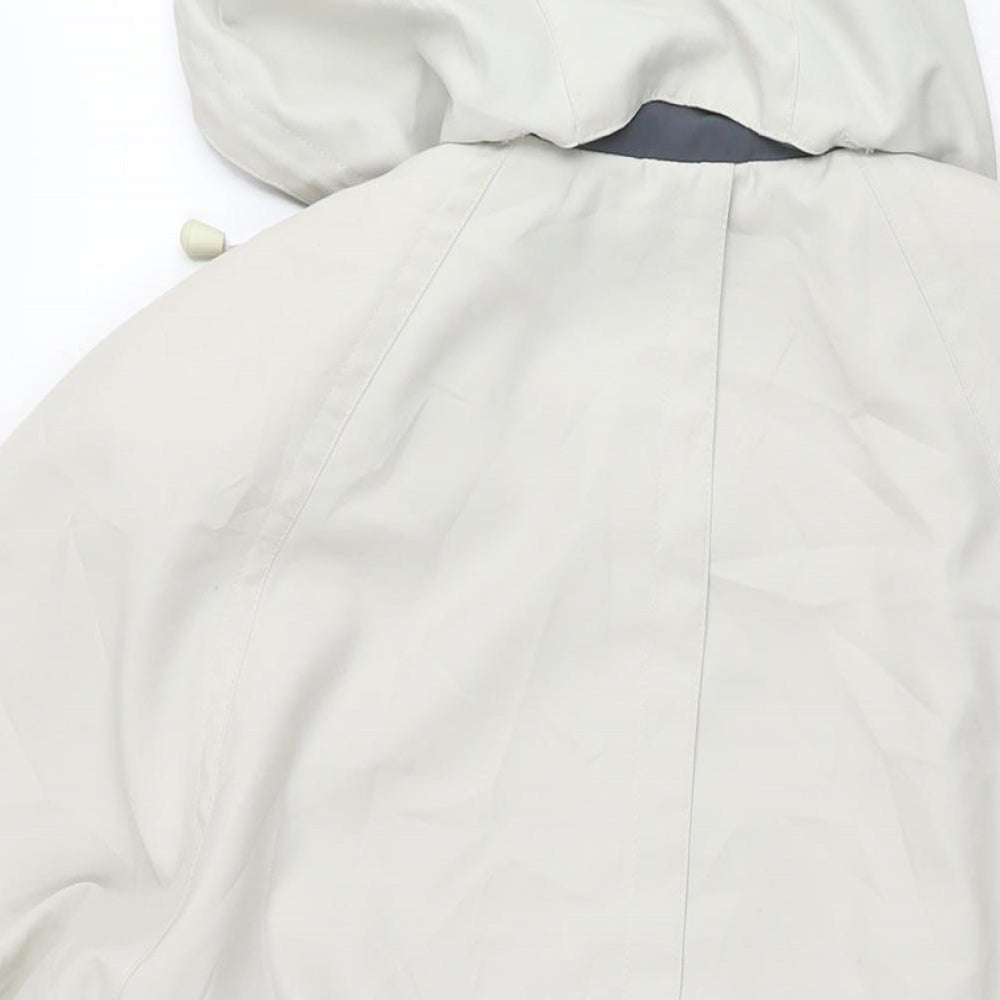 Womens UK Size M Dannimac Beige Parka Coat