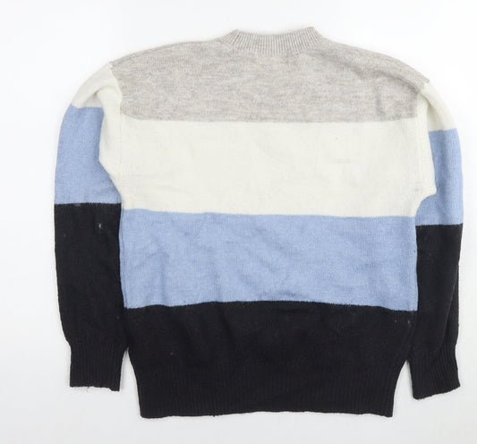 Womens UK Size XS H&M Multicoloured Pullover Jumper