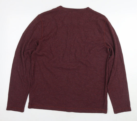 Womens UK Size M Eddie Bauer Brown Pullover Jumper