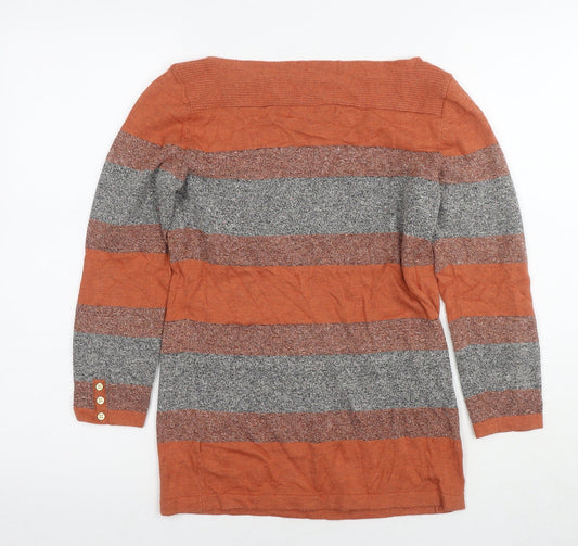 Womens UK Size 8 NEXT Brown Pullover Jumper