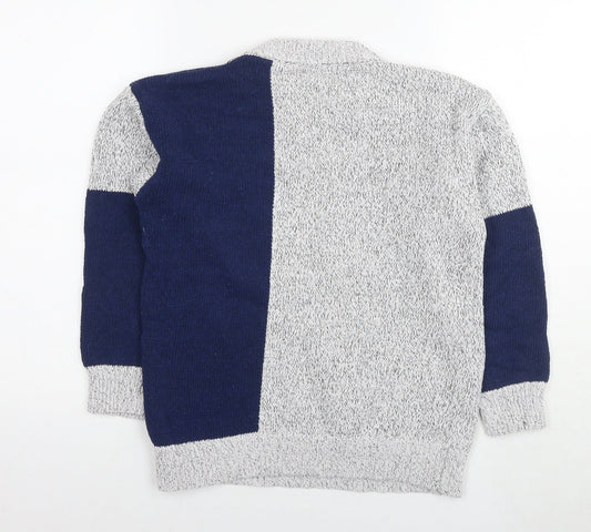 Womens UK Size L Selection Grey Pullover Jumper