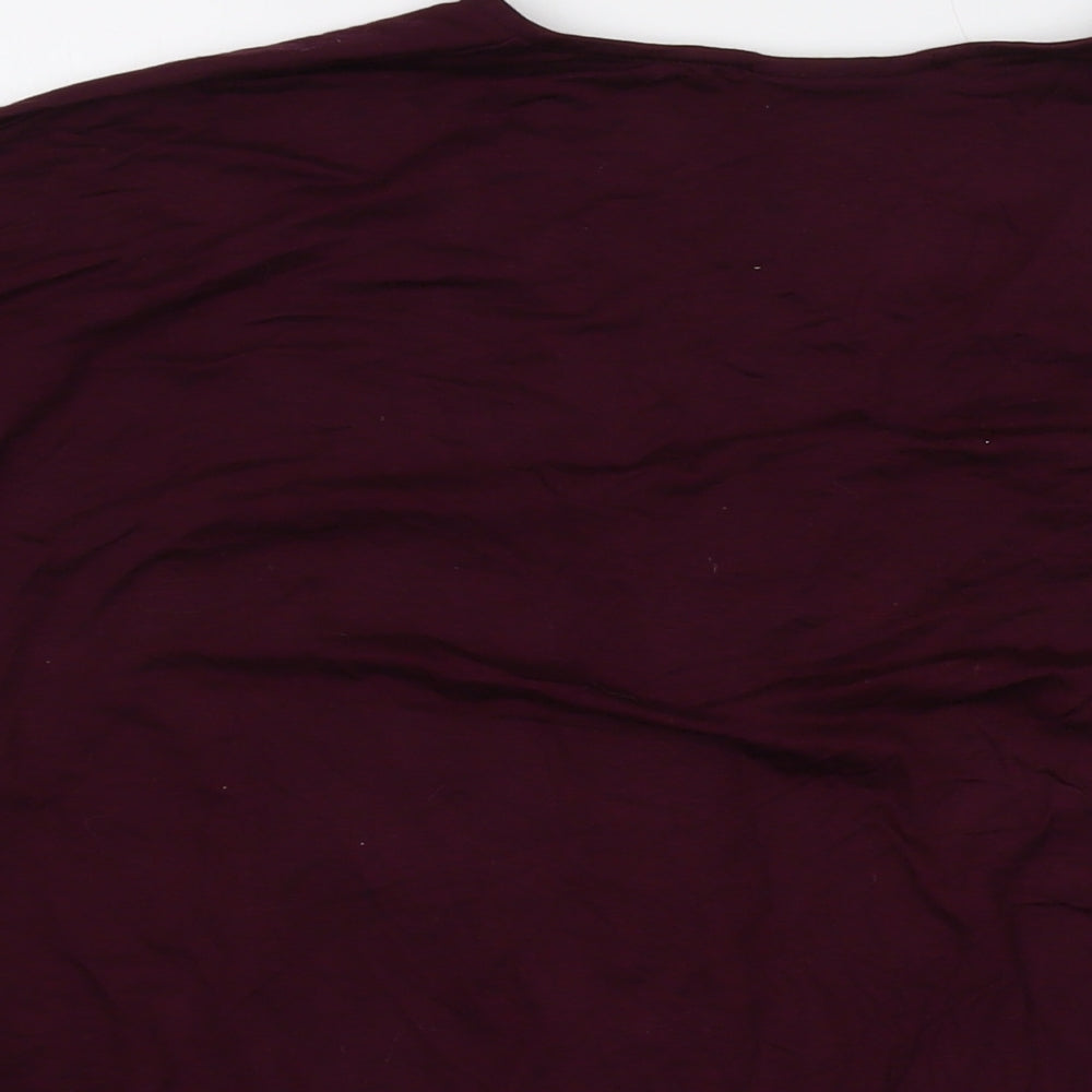 Womens UK Size 16 Wallis Purple Basic Blouse