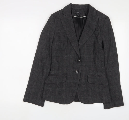 Womens UK Size 6 H&M Grey Jacket