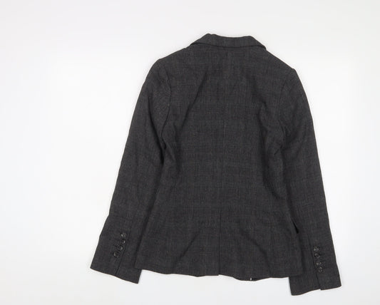 Womens UK Size 6 H&M Grey Jacket