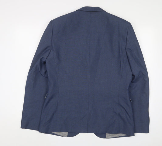 Mens UK Size 42 NEXT Regular Blue Suit Jacket