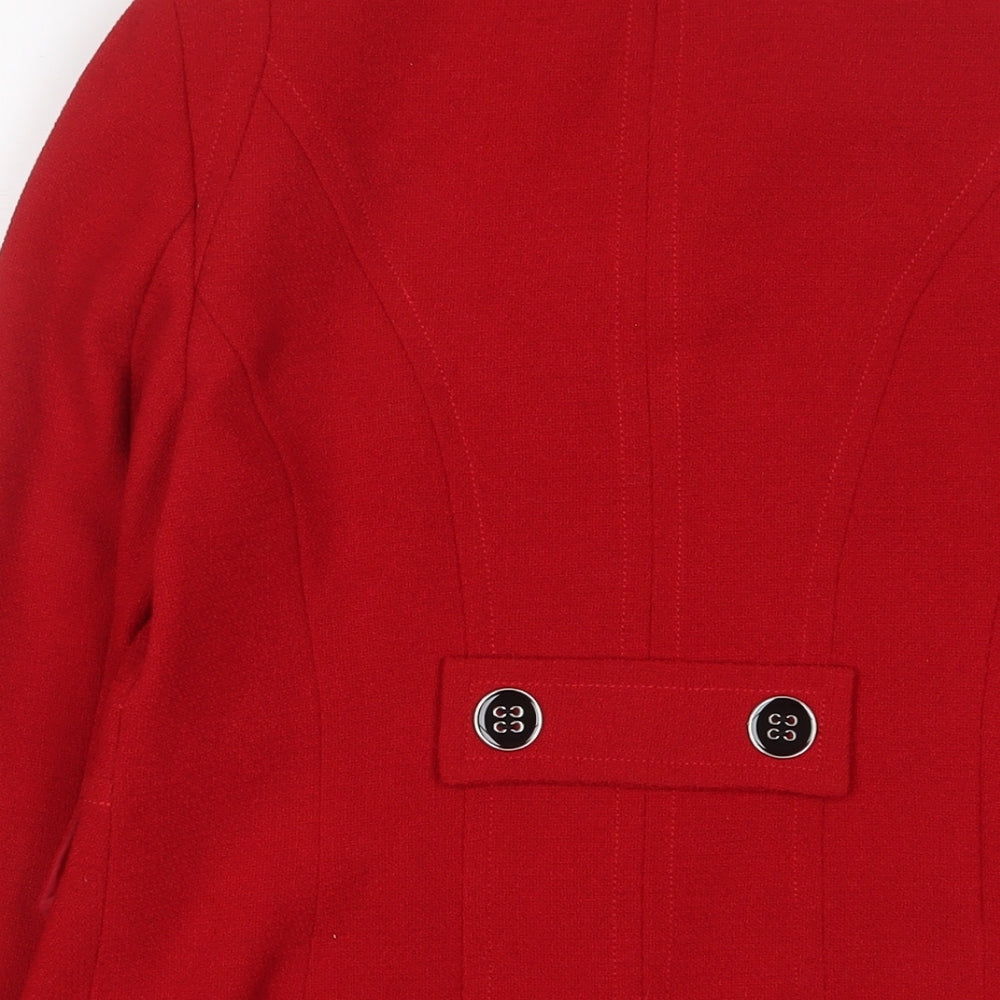 Womens UK Size 10 Debenhams Red Jacket