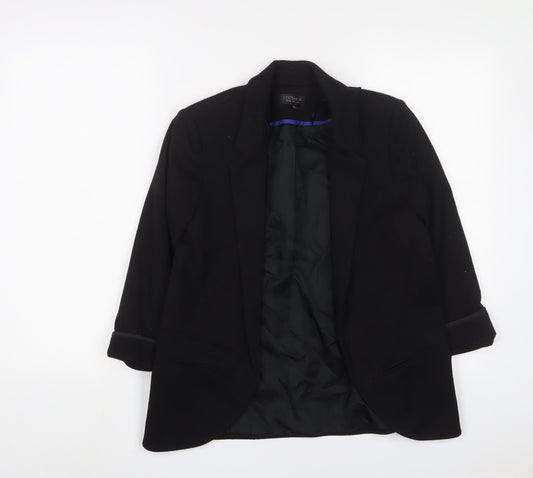 Womens UK Size 8 Topshop Black Jacket