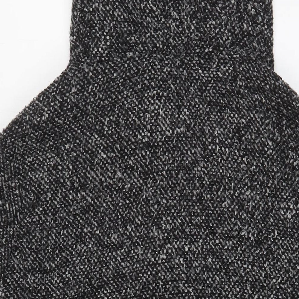 QED London Womens Grey Overcoat Coat Size 14 Button