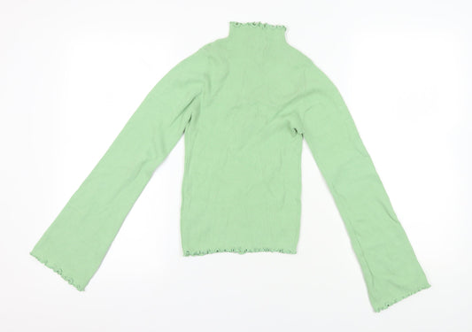 Womens UK Size 10 ASOS Green Pullover Jumper
