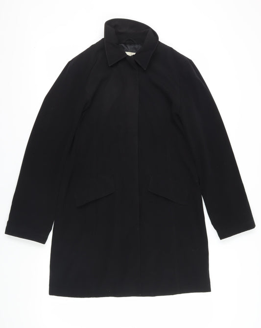 Womens UK Size 10 NEXT Black Overcoat