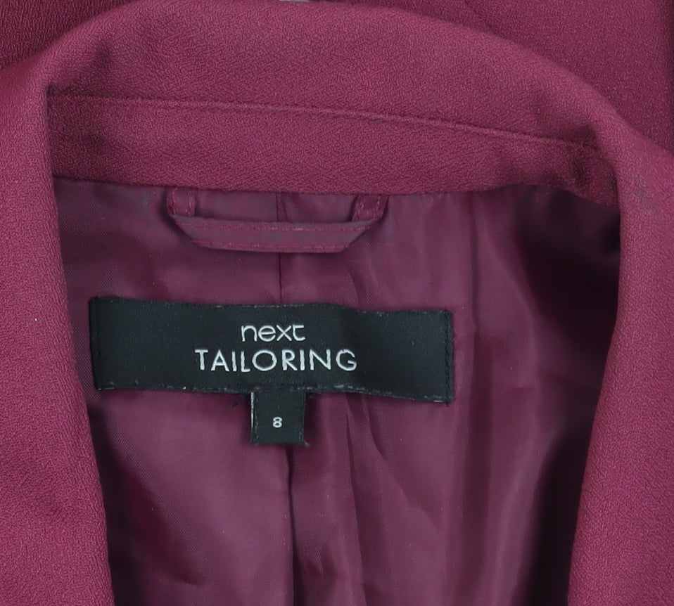 Womens UK Size 8 NEXT Red Basic Jacket