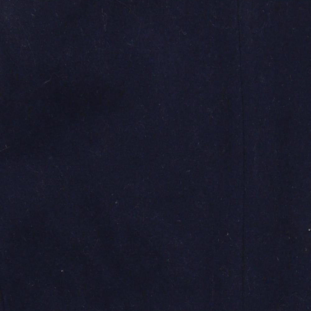 ASOS Mens Blue Overcoat Coat Size M Button