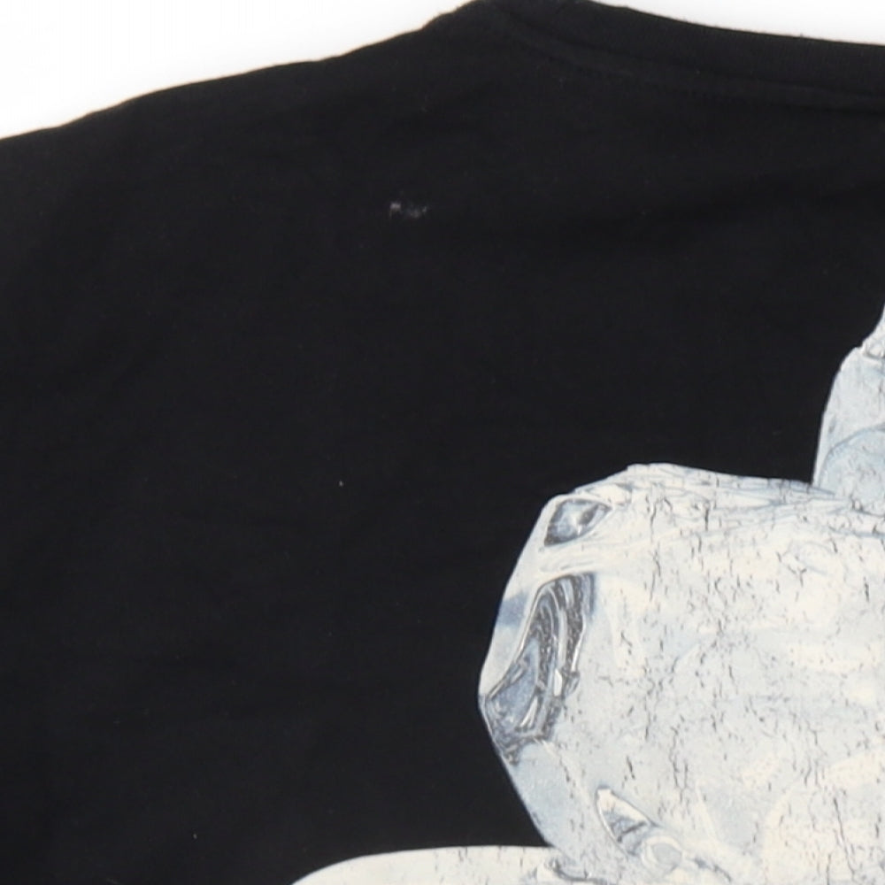 Mens UK Size XL H&M Black T-Shirt