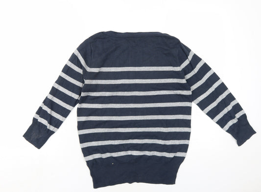 Womens UK Size 10 NEXT Blue Pullover Jumper
