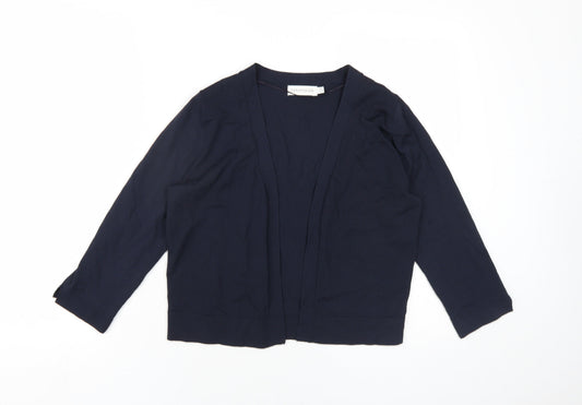 Womens UK Size 12 Paraphrase Blue Cardigan Jumper