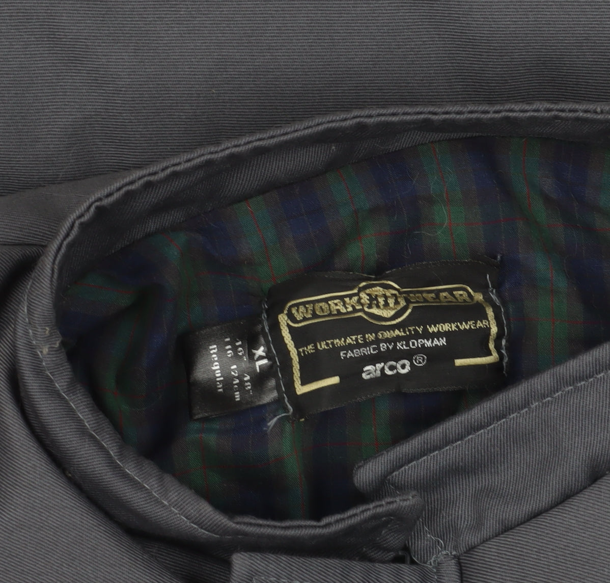 Arco Grey Waistcoat XL with Pockets