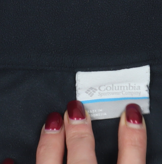 Columbia Black Fleece 1/4 Zip Pullover Sweatshirt S