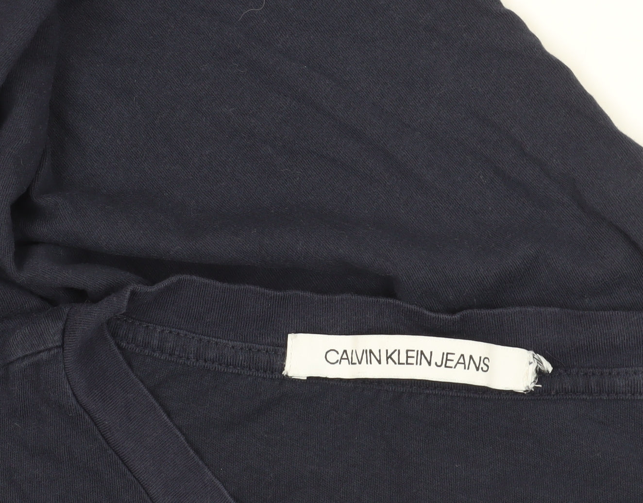 Mens UK Size M Calvin Klein Jeans Blue T-Shirt