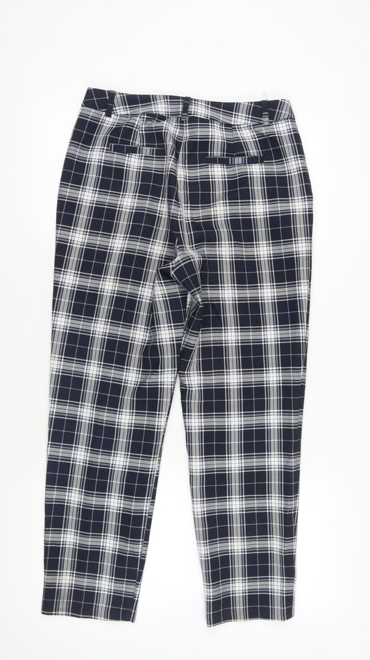 Womens UK Size 12 ASOS Regular Fit Dress Pants Black Trousers