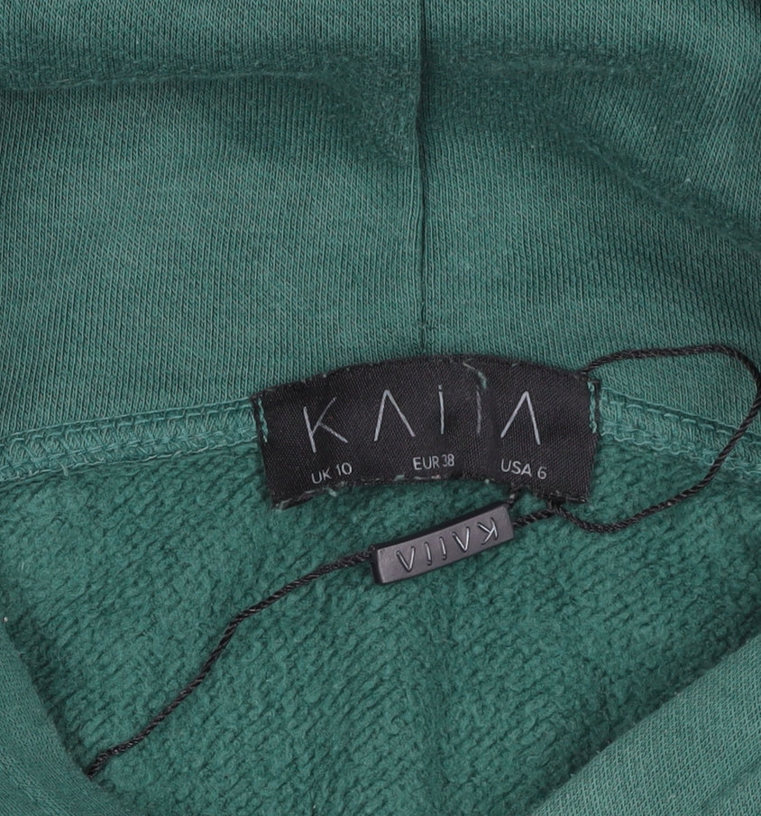 Kaia Green Pullover Hoodie UK 10