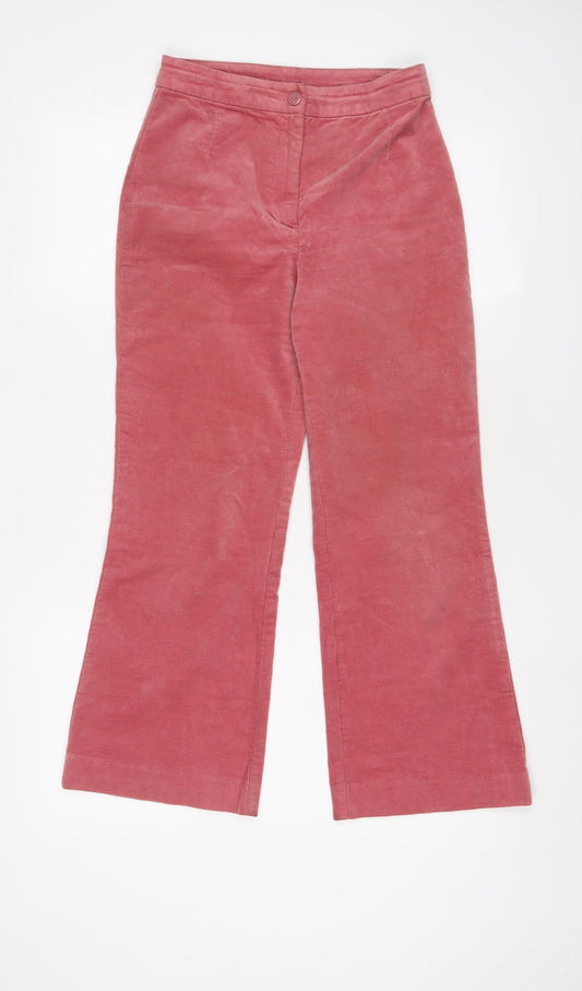 Womens UK Size 6 Monki Regular Fit Pink Trousers