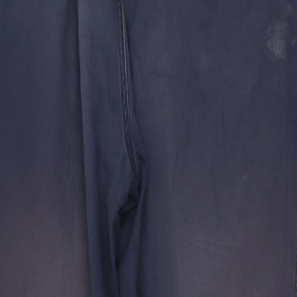 Mens UK Size 36 in Cotton Traders Regular Fit Blue Trousers