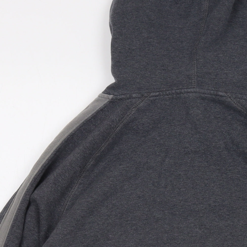 Mens UK Size L Blue Harbour Grey Full Zip Hoodie