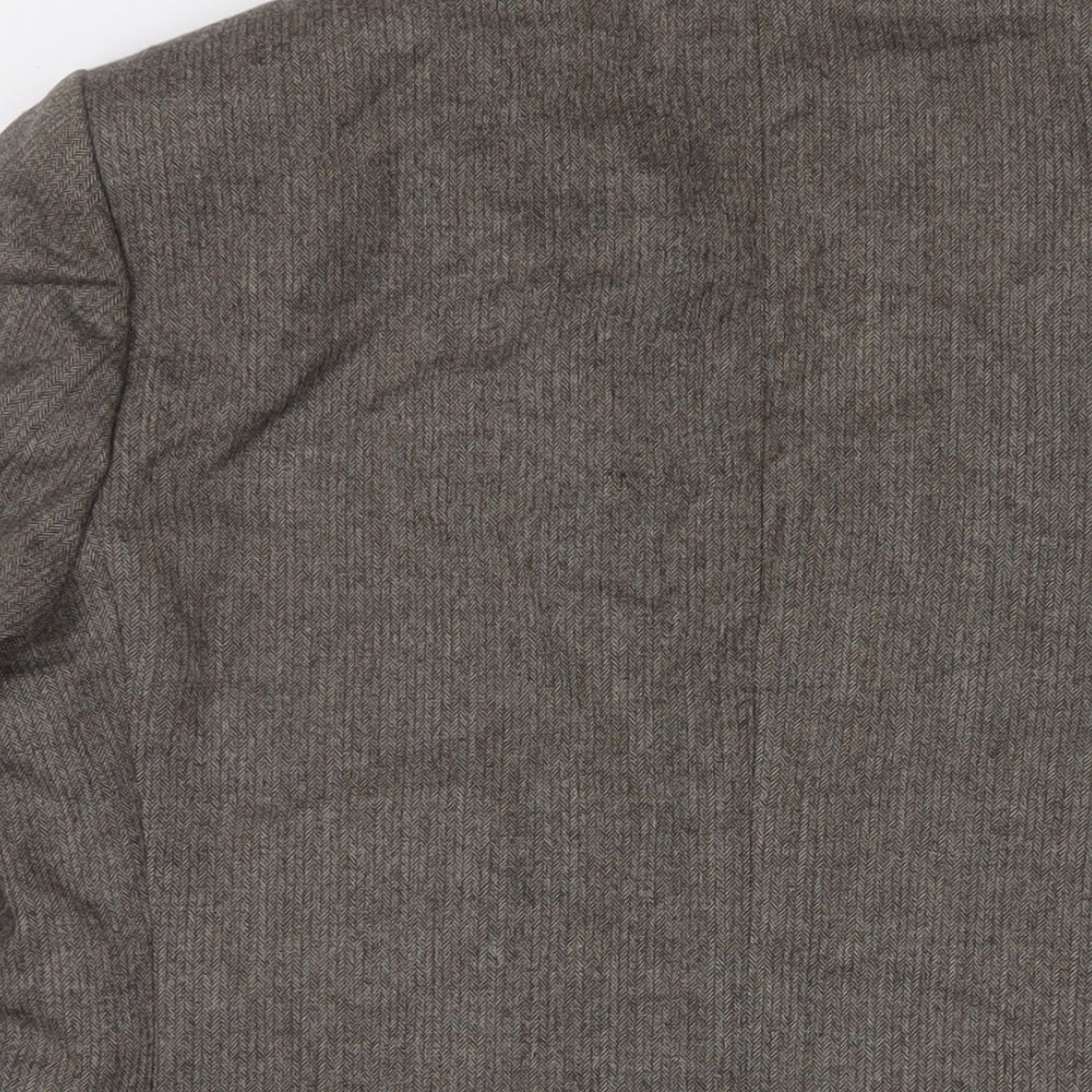 Mens UK Size 42 St Michael Regular Brown Suit Jacket