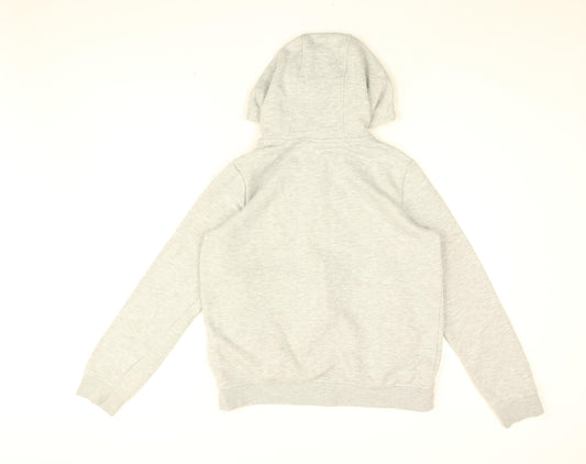 Womens UK Size 12 LA Gear Grey Full Zip Hoodie
