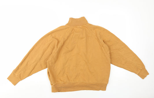 Gap Womens Beige Cotton Pullover Sweatshirt Size S Pullover