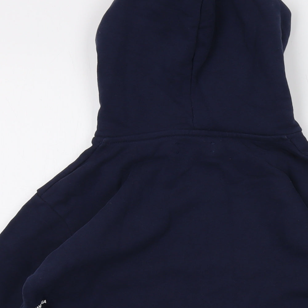 Pangaia Boys Black Cotton Pullover Hoodie Size 9-10 Years Pullover