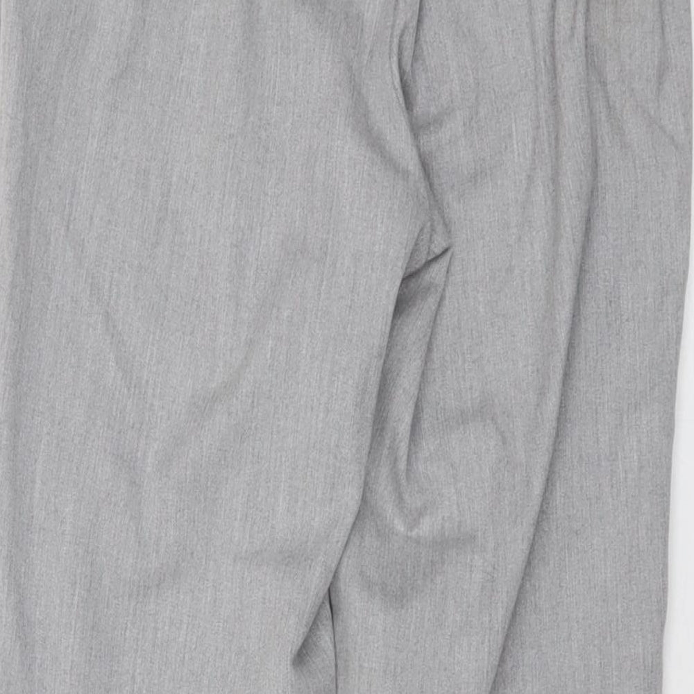 Womens UK Size XS VERO MODA Regular Fit Grey Trousers